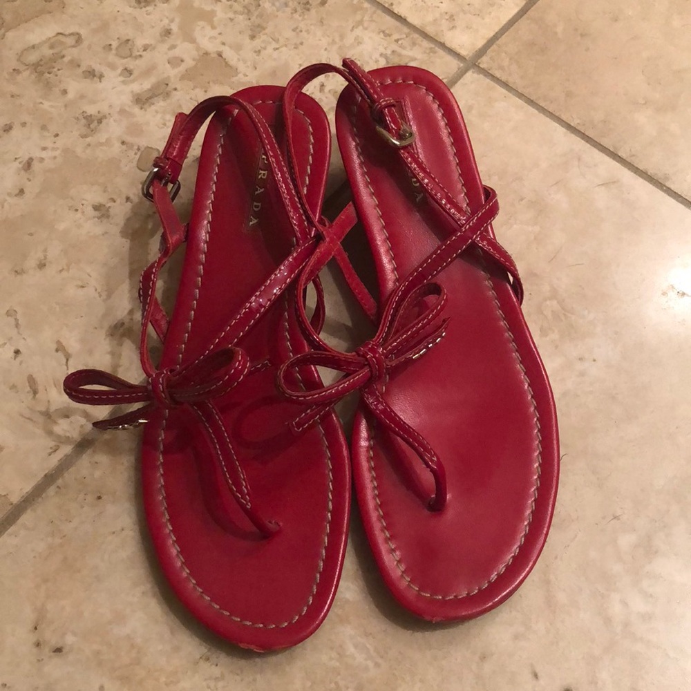 Prada Sandals with wedge heel